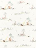 John Lewis Little Animals Made to Measure Curtains or Roman Blind, Multi
