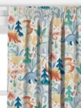 John Lewis Forest Dinosaurs Made to Measure Curtains or Roman Blind, Multi