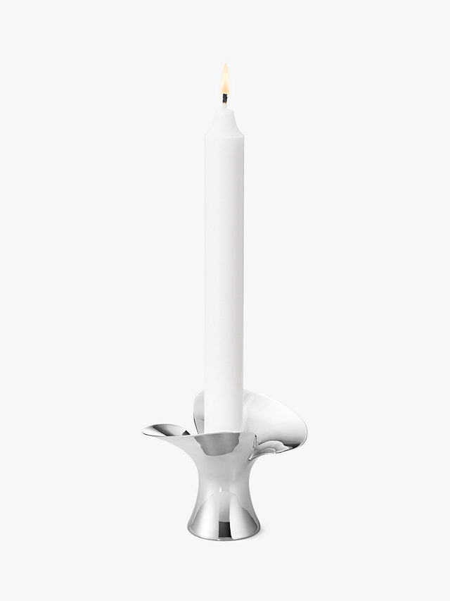 Georg Jensen Bloom Small Candlestick, Silver