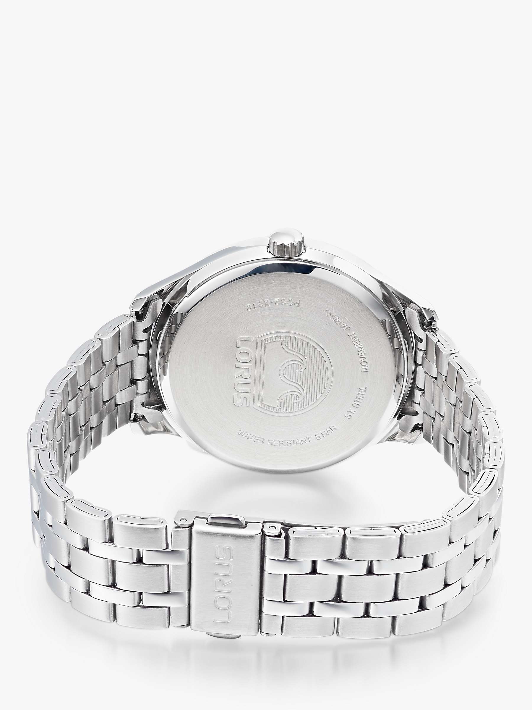 Buy Lorus Men's Heritage Sunray Dial Bracelet Strap Watch Online at johnlewis.com