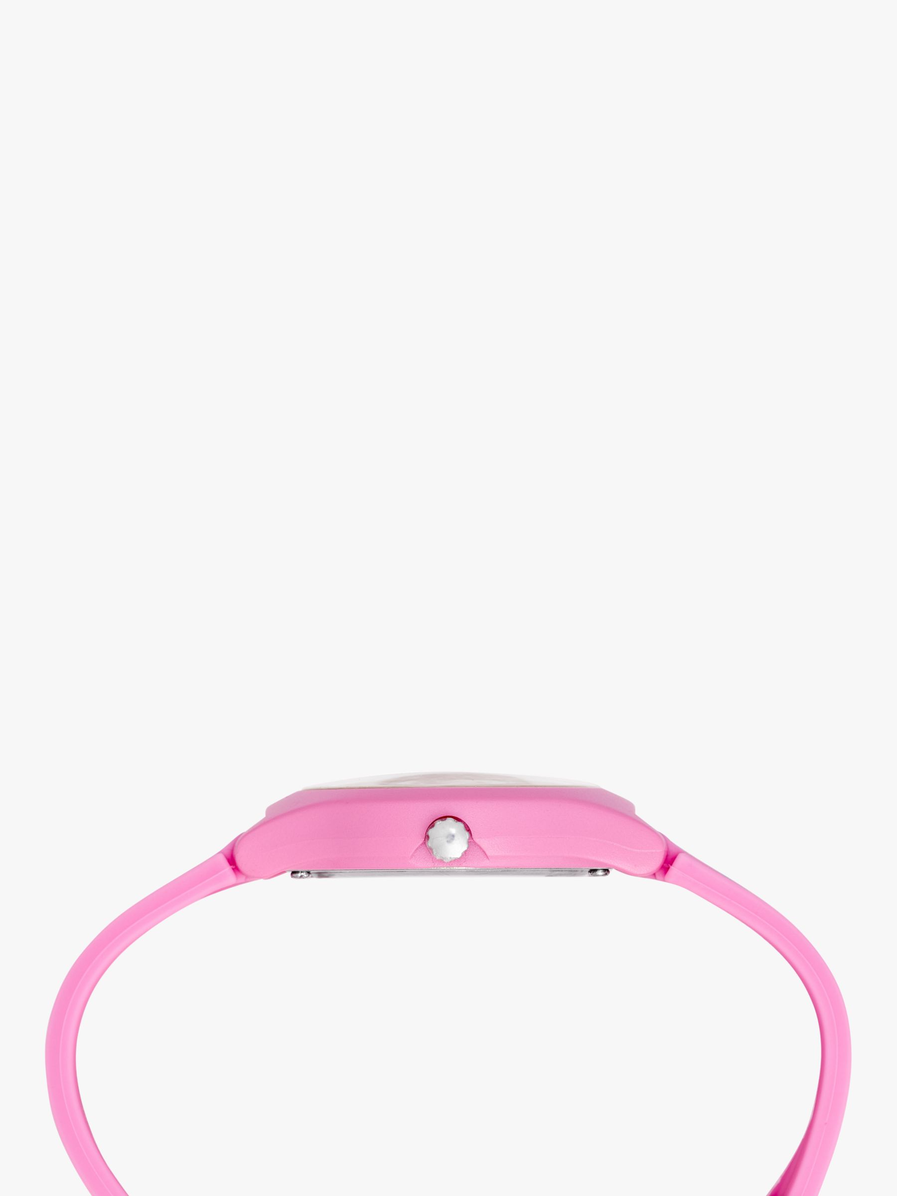 Lorus RRX49HX9 Children's Silicone Strap Watch, Pink