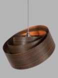 Tom Raffield Semper Pendant Ceiling Light, Walnut