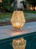 Newgarden Sisine 30 Wireless Outdoor Table Lamp, Natural