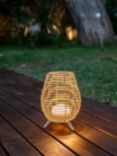 Newgarden Bossa 30 Wireless Outdoor Table Lamp, Natural