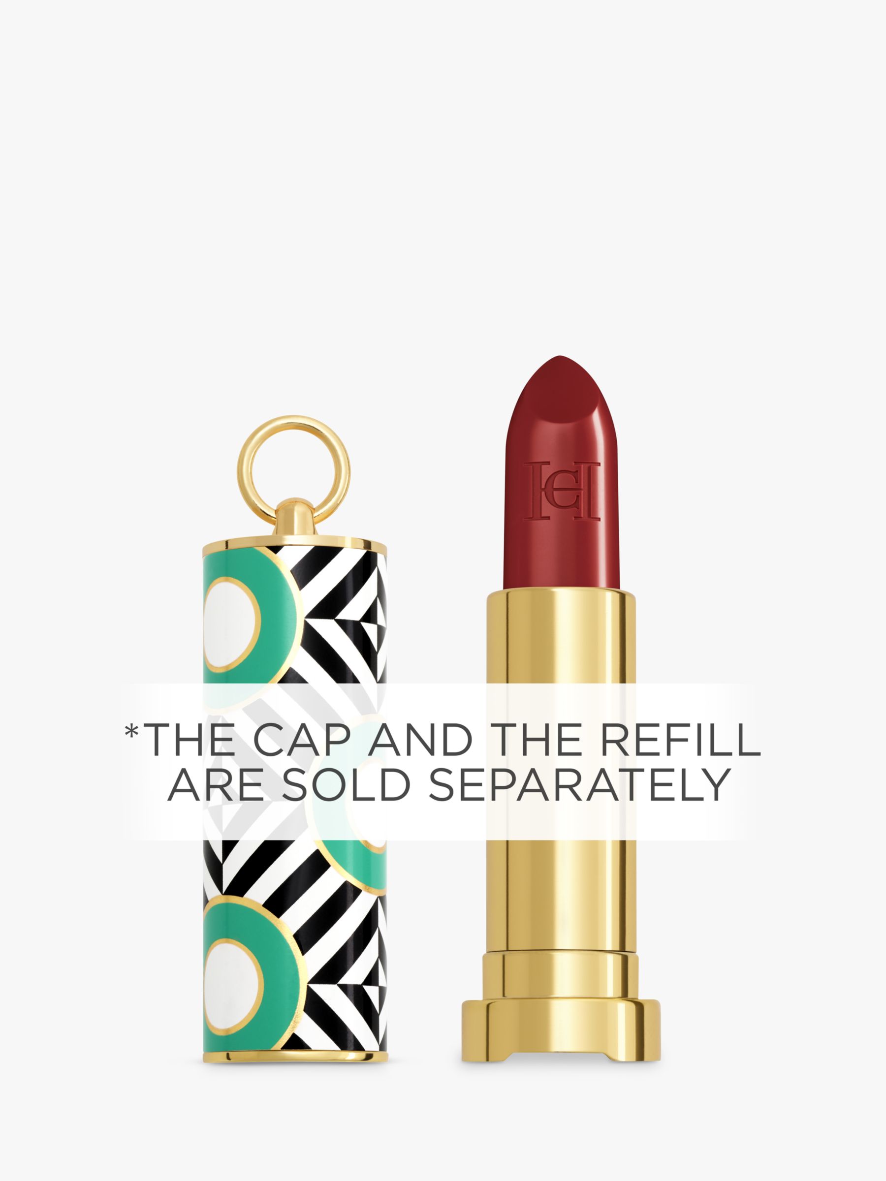 Carolina Herrera The Lipstick Cap, Green Dots 2