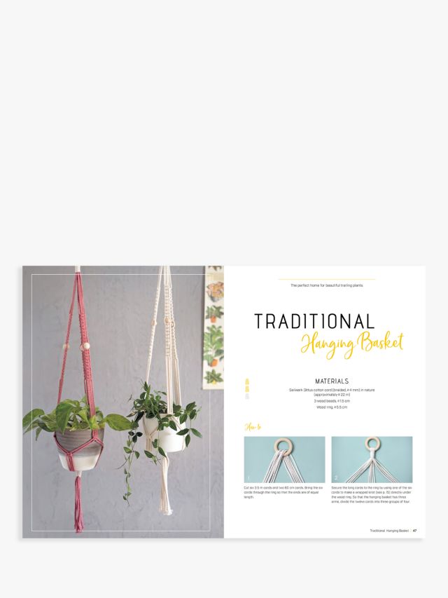 Modern Macramé Plant Hanger Kit