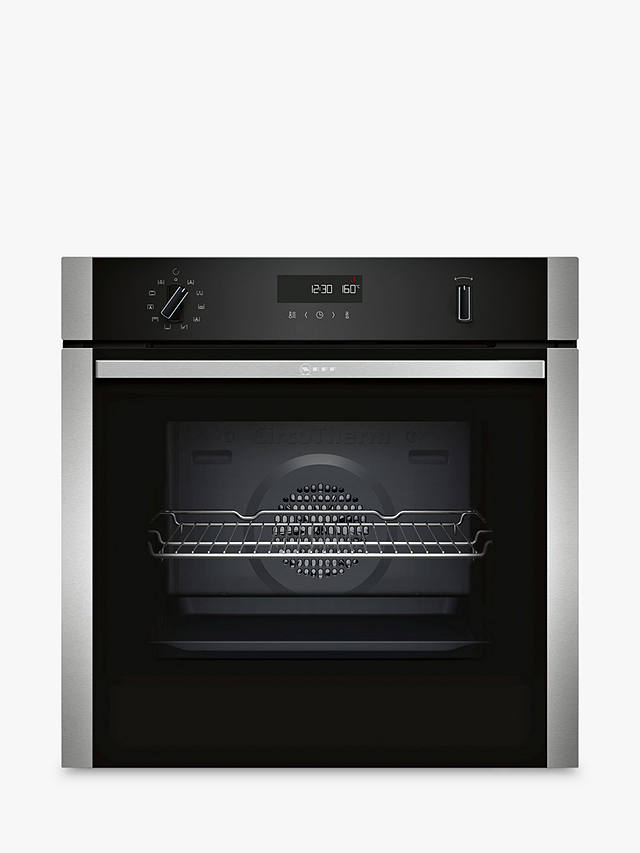 Buy Neff N50 B2ACH7HN0 Built-In Electric Self Cleaning Single Oven, Stainless Steel Online at johnlewis.com