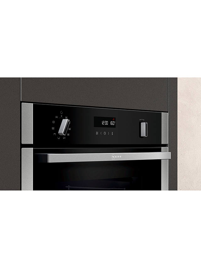 Buy Neff N50 B2ACH7HN0 Built-In Electric Self Cleaning Single Oven, Stainless Steel Online at johnlewis.com