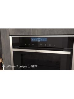 NEFF - B6AVH7AN1 - Four pyrolyse Added Steam avec porte escamotable - Ligne  N50 - 9 modes de cuisson dont