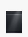 LG DF455HMS Freestanding Dishwasher, Matte Black