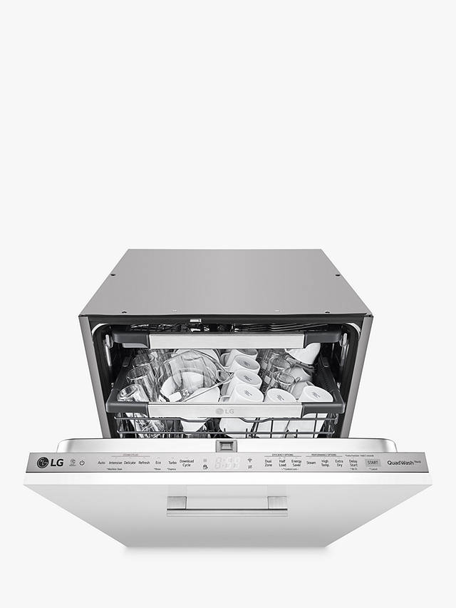 Buy LG DB425TXS Fully Integrated Dishwasher Online at johnlewis.com