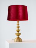 Laura Ashley Eleonore Stack Table Lamp, Brass