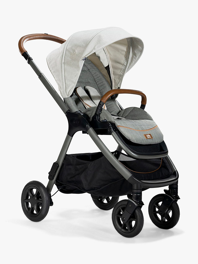 Joie Baby Finiti Pushchair, i-Level Recline Car Seat, Ramble Carrycot and i-Base Encore Bundle, Eclipse