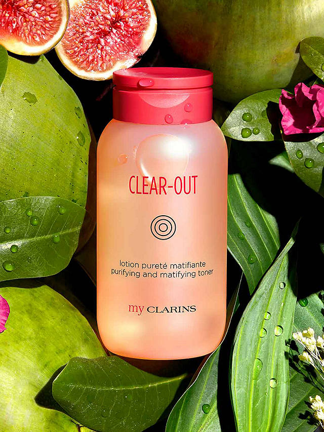 Clarins My Clarins CLEAR-OUT Purifying and Matifying Toner, 200ml at John  Lewis & Partners