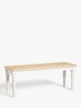 John Lewis Foxmoor 2 Seater Dining Bench, FSC-Certified (Acacia Wood)