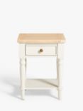 John Lewis Foxmoor Storage Side Table, FSC-Certified, Oak & Cream