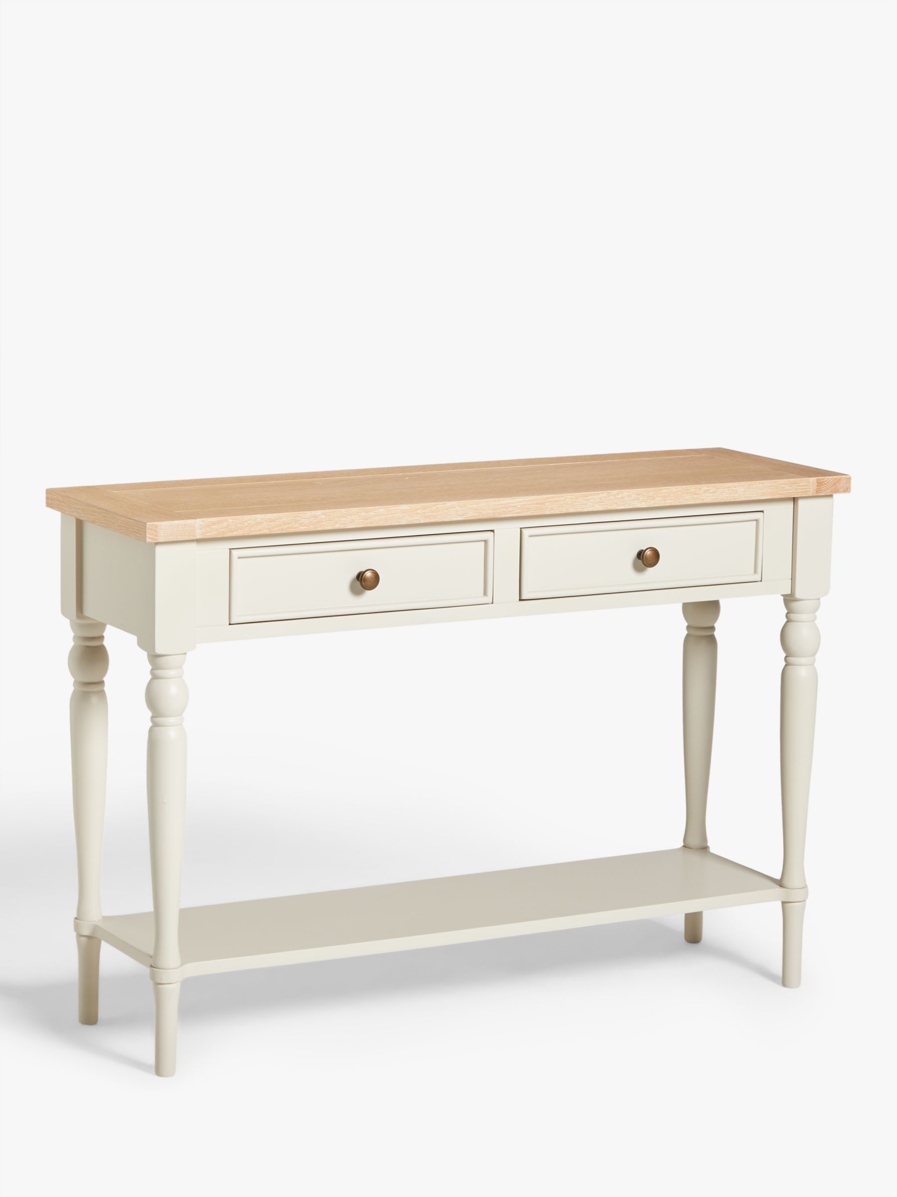 Photo of John lewis foxmoor console table fsc-certified -acacia wood- natural cream