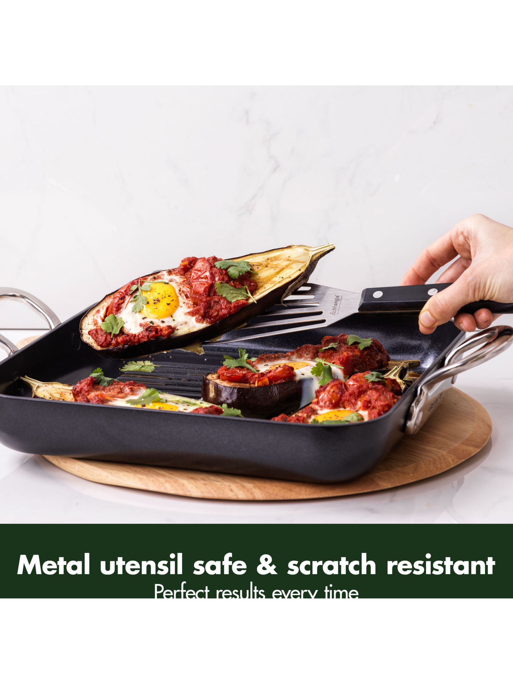 Square griddle grill pan Efficient Iron - BRA