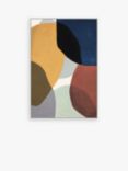 John Lewis Berit Mogensen Lopez 'Overlap' Framed Canvas Print, 94 x 64cm, Multi