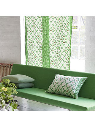 Designers Guild Pergola Trellis Furnishing Fabric, Emerald