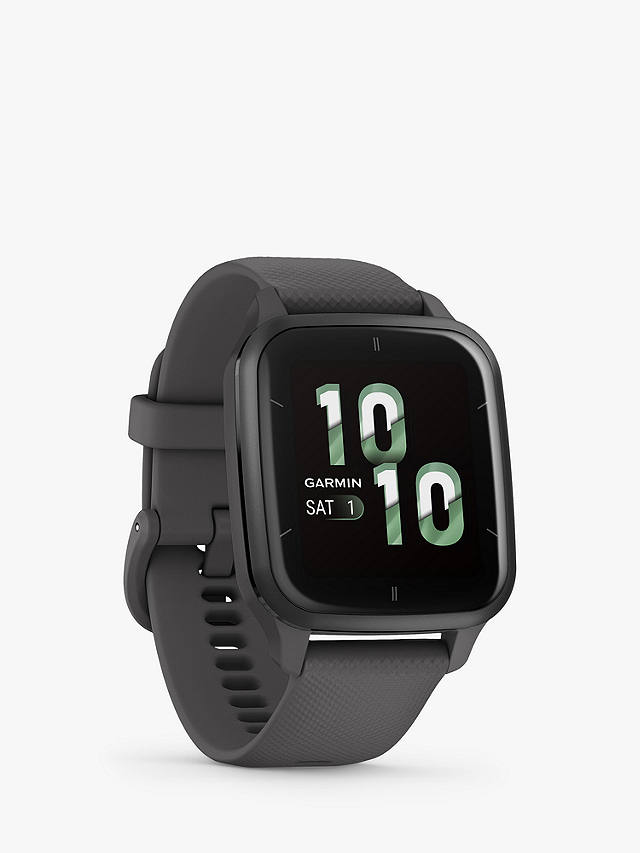 Garmin Venu Sq 2 GPS Smartwatch, Grey/Slate