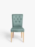 John Lewis Evelyn Button Back Dining Chair, FSC-Certified (Beech Wood), Light Green