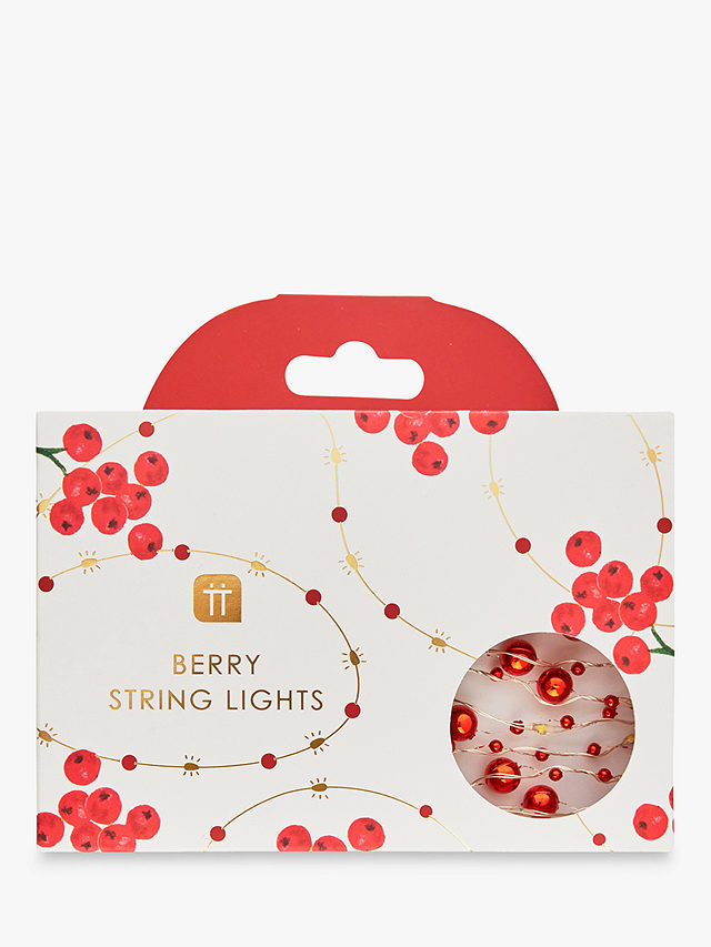 Talking Tables String Lights, Red Berry
