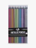 Tinc Metallic Pencils, Multi, Set of 12