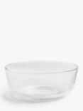 John Lewis ANYDAY Glass Serving Bowl, 22cm, Clear