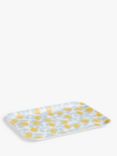 John Lewis ANYDAY Lemons Large Melamine Tray, 43.5cm, Yellow/Blue