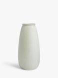 John Lewis Matt Finish Earthenware Vase, H41cm, Green