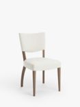 John Lewis Parisian Relaxed Linen Dining Chair, Natural, FSC-Certified (Beech Wood)
