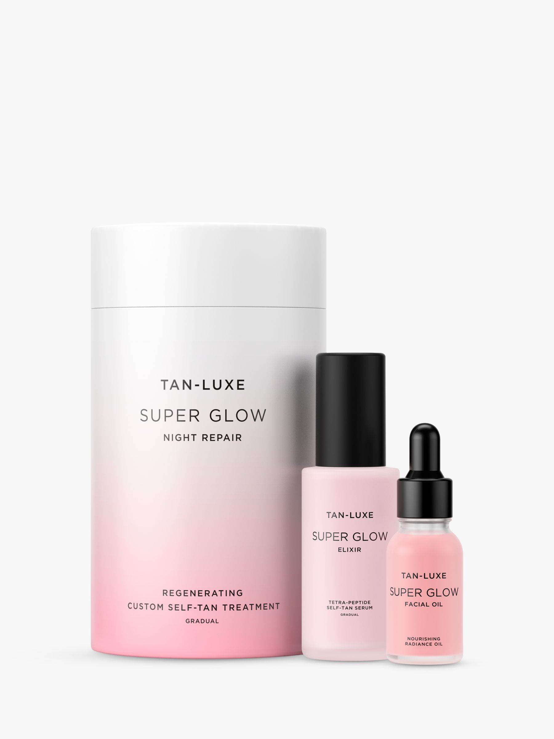 Tan-Luxe Super Glow Night Repair Regenerating Custom Self-Tan Treatment, Gradual, 45ml 1