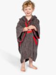 Red Kids' Luxury Towelling Robe, X-Small