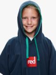 Red Kids' Quick Dry Changing Robe, Small, Blue