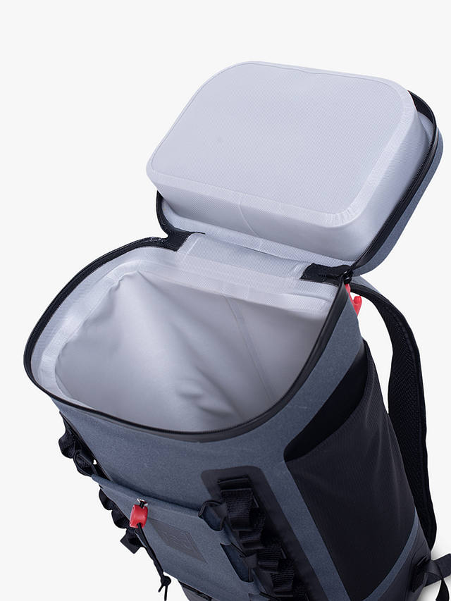 Red 15L Waterproof Soft Cooler Bag, Grey