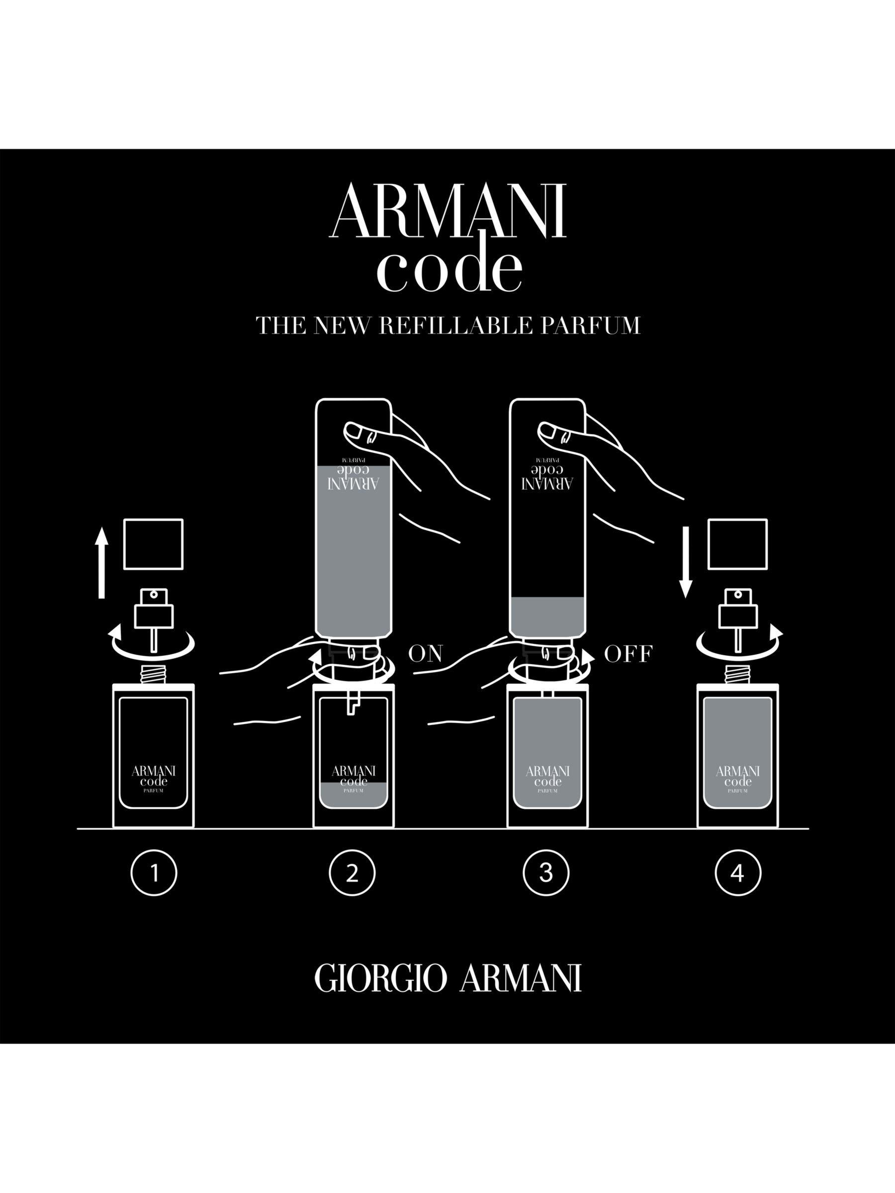 Giorgio Armani Code Le Parfum Eau de Parfum Refill 150ml at John