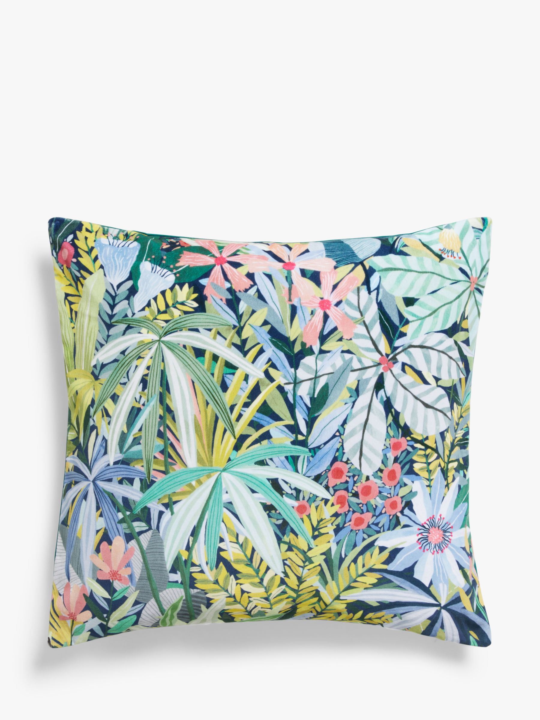 John Lewis Exotic Garden Cushion, Multi