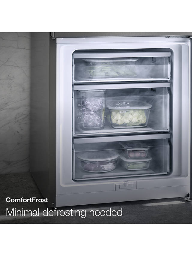 Buy Miele KD4172E Freestanding 60/40 Fridger Freezer, White Online at johnlewis.com