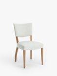 John Lewis Parisian Relaxed Linen Dining Chair, FSC-Certified (Beech Wood)