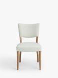John Lewis Parisian Relaxed Linen Dining Chair, FSC-Certified (Beech Wood)