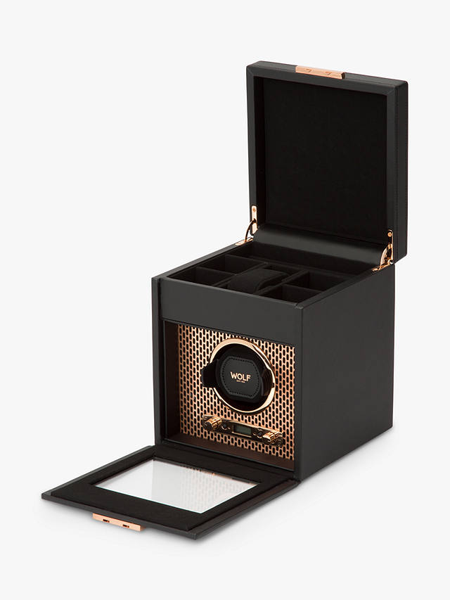Wolf Axis Vegan Leather Watch Winder, Copper