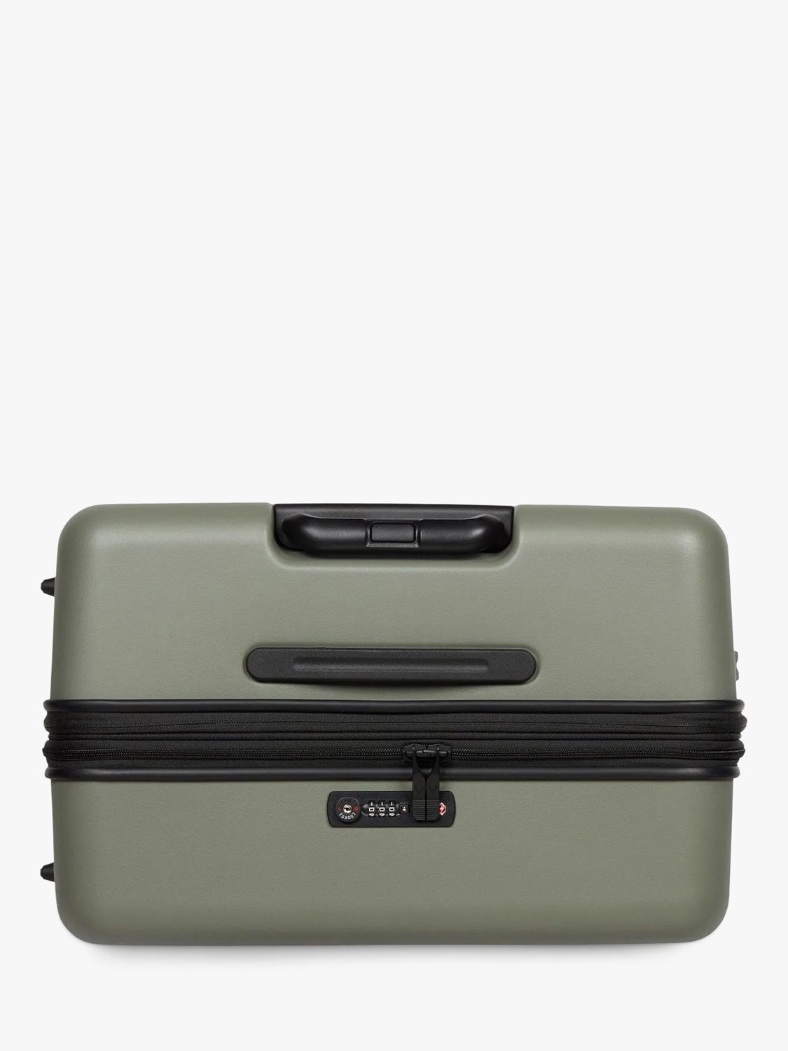 Antler Stamford 4-Wheel 81cm Large Expandable Suitcase, Khaki