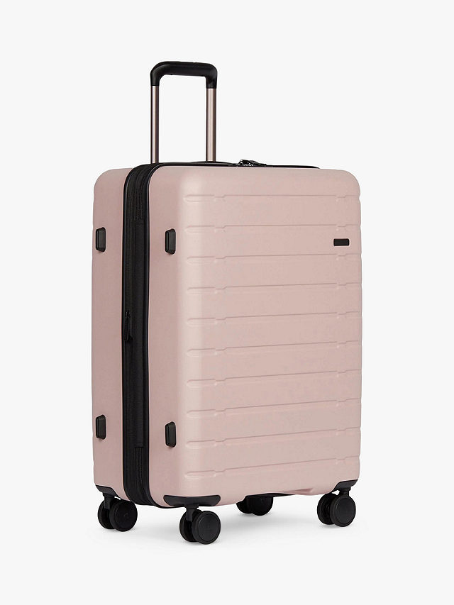 Antler Stamford 4-Wheel 68cm Medium Expandable Suitcase, Putty