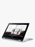 Acer Spin 311 Chromebook Laptop, MediaTek Processor, 4GB RAM, 64GB eMMC, 11.6" HD, Silver