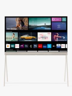 LG Objet Collection Posé 48LX1Q6LA (2022) OLED HDR 4K Ultra HD Smart TV, 48 inch with All Around-Design, Calming Beige