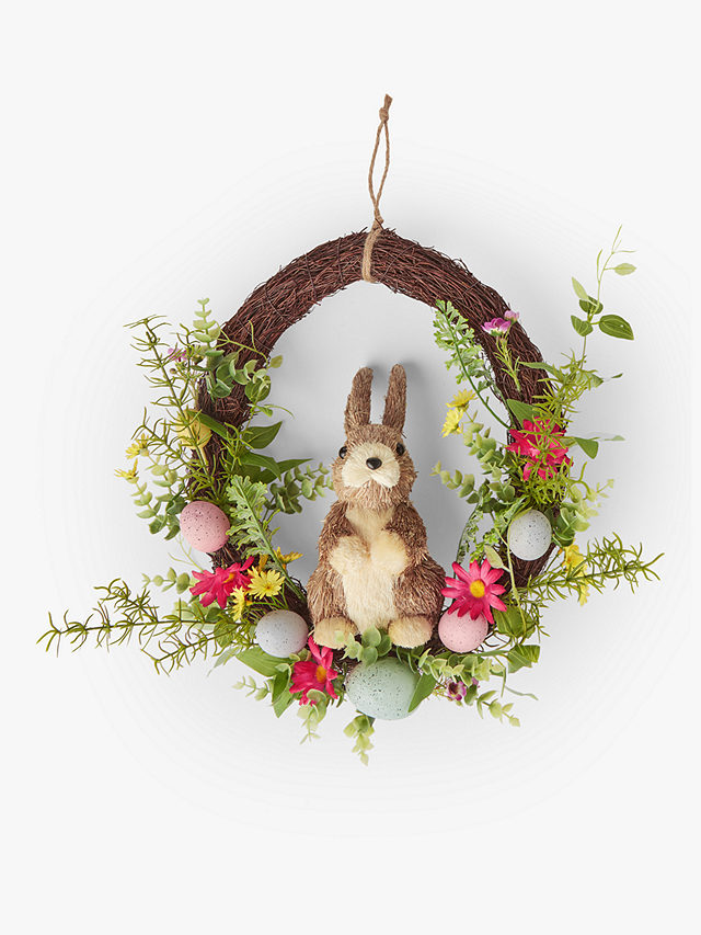 John Lewis Bunny Easter Wreath