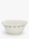 John Lewis Flora Heart Fine China Cereal Bowl, 14.8cm, Blue/Multi