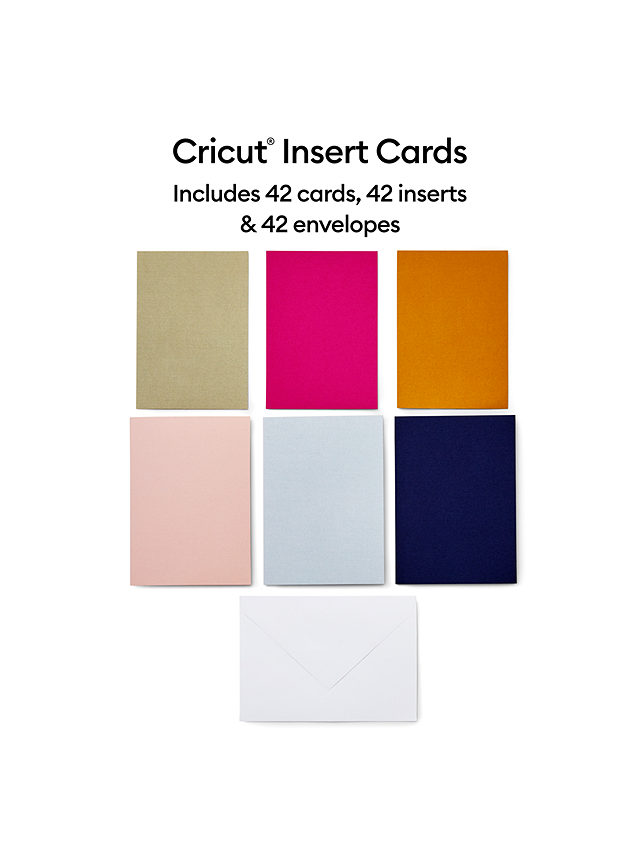 Cricut Insert Cards, Pack of 42, Sensei (R10), L12.4 x W8.9cm