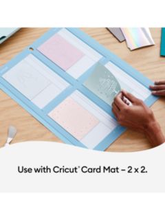 Cricut Insert Cards, Pack of 42, Sensei (R10), L12.4 x W8.9cm